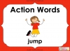 Action Words - Verbs Teaching Resources (slide 1/36)